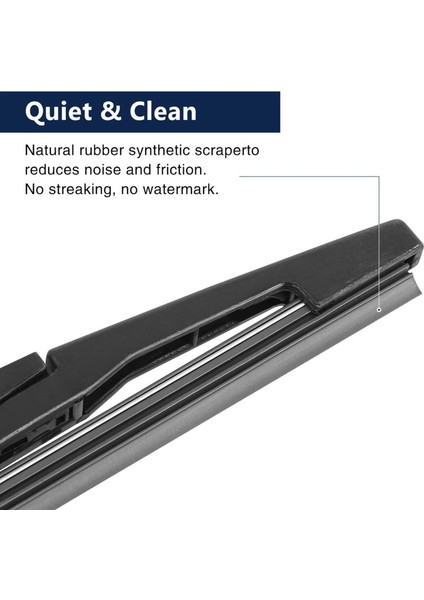 10 Inç 260MM Araba Arka Ön Cam Silecek Bıçak Kolu Kia Soul 2010-2017 Arka Ön Cam Silecek Kolu Arka Silecek Bıçakları (Yurt Dışından) indirimleri