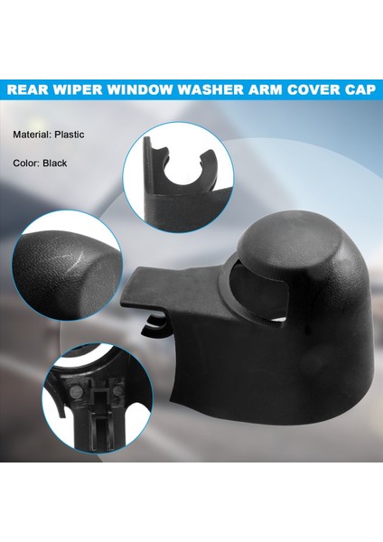 Touran Için Mk5 Caddy Golf Passat Için Arka Silinen Pencere Yıkayıcı Kol Kapağı Kapağı (Yurt Dışından) indirimleri