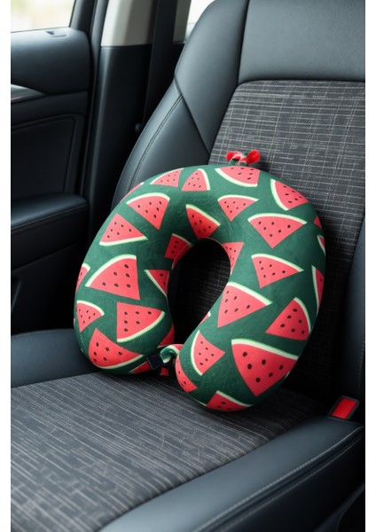 Seyahat Boyun Yastığı U Tip Klipsli