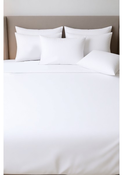 Beyaz Silikon Yastık (50X70) - 6 Adet