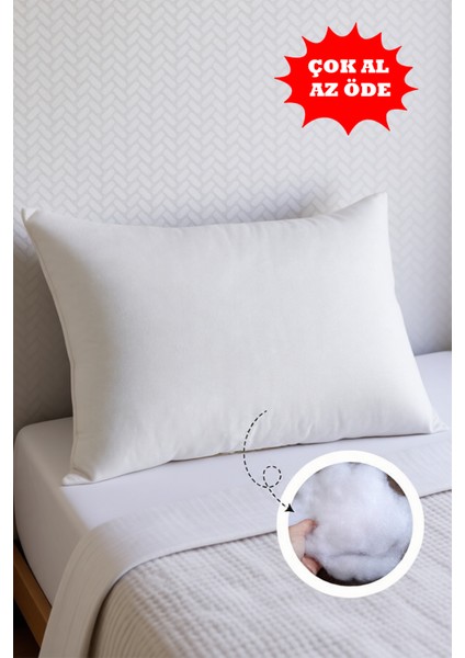 Beyaz Silikon Yastık (50X70) - 4 Adet fırsatları