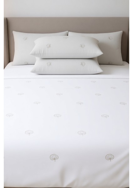 Desenli Pamuk Yastık (50X70) 2 Adet modelleri