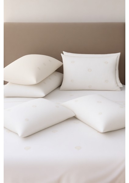 Desenli Pamuk Yastık (50X70) 6 Adet fırsatları