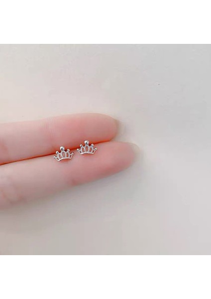 925 Gümüş Kız Öğrenciler Minimalist Tasarım Kıdemli Yeni Gelgit(Yurt Dışından)