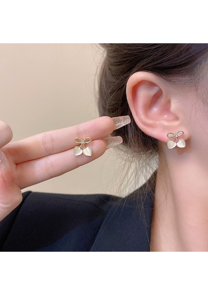 925 Gümüş Iğne Mizaç Inci Küpeküpe Kıdemli Duygusu Aşk Çiçek Yüzile(Yurt Dışından) fırsatları