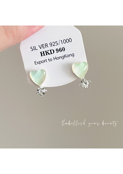 925 Iğnekız Kalp Insasimetrik Balık Kuyruğu Deniz Kabuğu Uzun Bölüm Mizaç Kırmızı (Yurt Dışından)