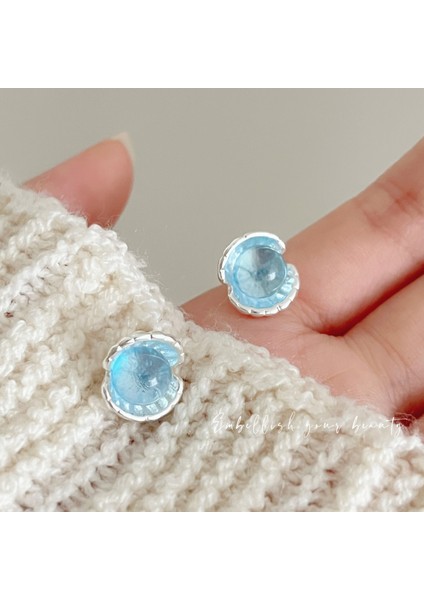 925 Iğnekız Kalp Insasimetrik Balık Kuyruğu Deniz Kabuğu Uzun Bölüm Mizaç Kırmızı (Yurt Dışından)