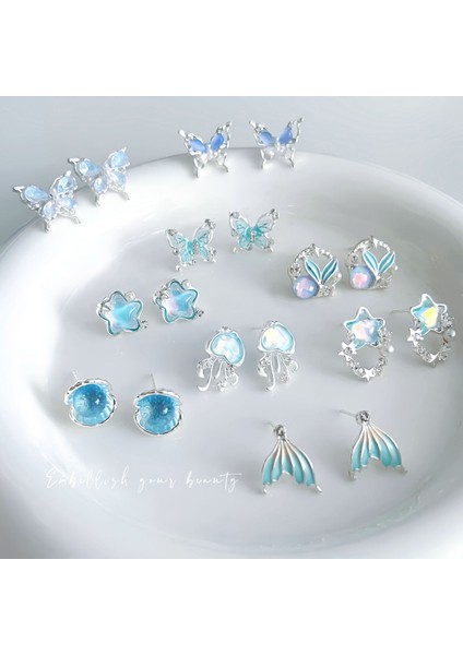 925 Iğnekız Kalp Insasimetrik Balık Kuyruğu Deniz Kabuğu Uzun Bölüm Mizaç Kırmızı (Yurt Dışından) fiyatları