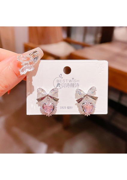 Yüksek Kaliteli Zarif Sınır Ötesi Pop Zirkonya Kıdemli Işık Duygusu Stil Süsler (Yurt Dışından)