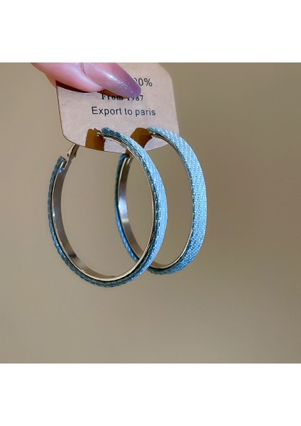 Gümüş Iğne Dairemetal Soğukmoda Çok Yönlü Basittasarım (Yurt Dışından)