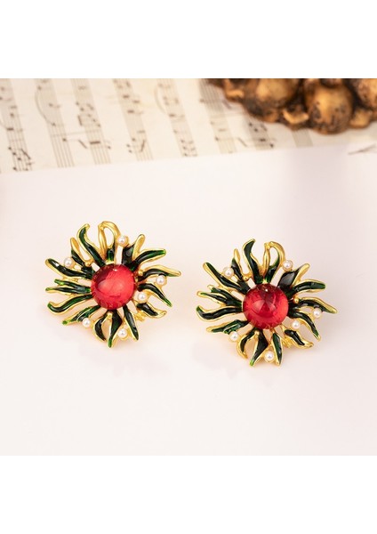 Antik Vintage Vintage Tarzı Moda Hafif Zarif Mizaç ile Üst (Yurt Dışından)