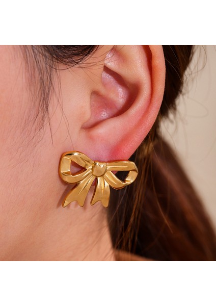 Hafif Moda Altın Kaplama Çiçekler Paslanmaz Çelik Atılı Basit Ins Titanyum Çelik (Yurt Dışından) fırsatları