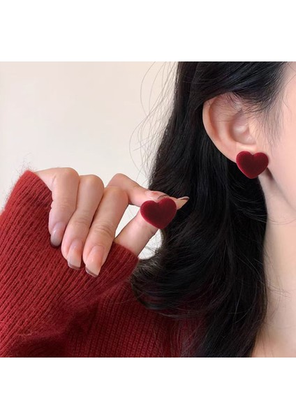 Ankora Kırmızı Akın Yaysonbahar ve Kış Kıdemli Yüzmoda Retro(Yurt Dışından)