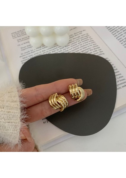 Yeni Metal Atılı Kıdemli Tasarım Moda Mizaç Retro Kişilik I Bırakır (Yurt Dışından)