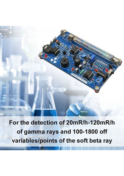 Dıy Montaj Geiger Counter Kit Counter Modül Nükleer Radyasyon Dedektörü Ses ve Işık Alarmı (Yurt Dışından) indirimleri