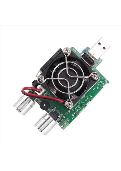 35W USB Test Cihazı Yük Ayarlanabilir Sabit Akım Yaşlanma Direnç Kapasitesi Qualcomm Qc2 0/3 0 (Yurt Dışından)