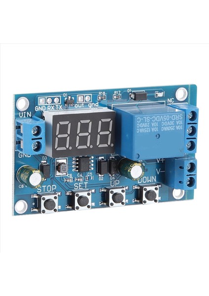 Dc 6-40V Pil Şarj Cihazı Kontrol Anahtarı Düşük Voltaj Aşırı Gerilim Koruma Kartı Otomatik Kesme Bağlantısı Kesme Denetleyicisi (Yurt Dışından)