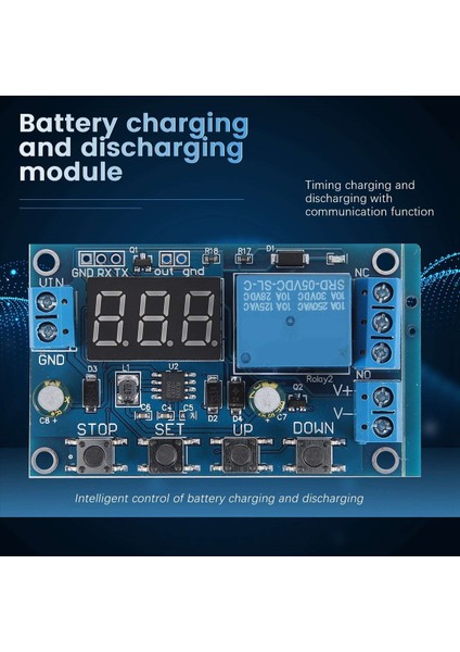 Dc 6-40V Pil Şarj Cihazı Kontrol Anahtarı Düşük Voltaj Aşırı Gerilim Koruma Kartı Otomatik Kesme Bağlantısı Kesme Denetleyicisi (Yurt Dışından) indirimleri