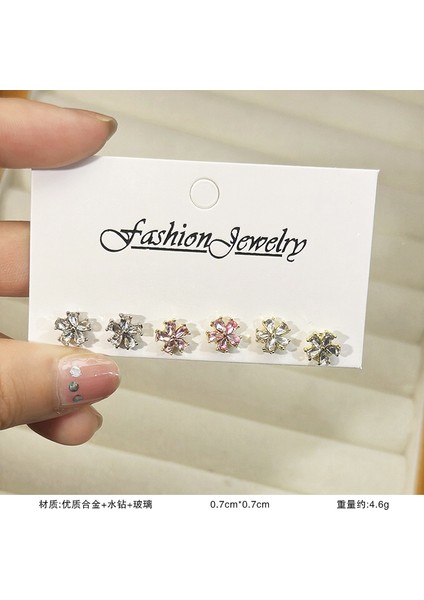 925 Gümüş Iğne Inci Küpe Fransız Retro Işık Lüks Niş Kıdemli Küpe Duygusu Kadın Kore Mizaç Küpe (Yurt Dışından)