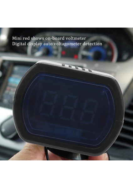 12-24V LED Araç Pil Test Cihazı Voltaj Metre Voltmetre (Yurt Dışından) fiyatları