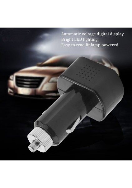 12-24V LED Araç Pil Test Cihazı Voltaj Metre Voltmetre (Yurt Dışından) modelleri