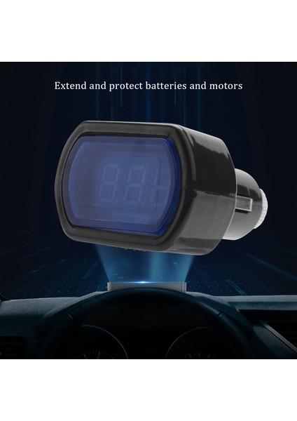 12-24V LED Araç Pil Test Cihazı Voltaj Metre Voltmetre (Yurt Dışından) indirimleri