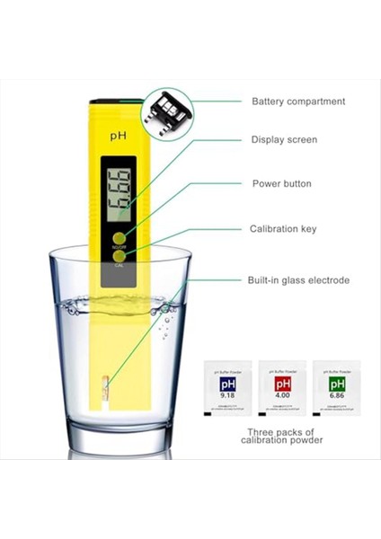 Ph ve Tds Metre Combo Dijital Ph Su Test Cihazı 3&#39 Ü 1 Arada Tds Sıcaklığı ve Ec Metre Içme Suyu Için Hidroponicsetc (Yurt Dışından) fiyatları