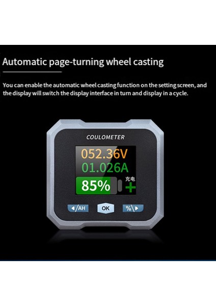 BL140F Coulometre Güç Ölçer DC10-100V 0-400A Rvs Yatları Için Su Geçirmez Pil Ölçer Özel Enerji Depolama B (Yurt Dışından) fiyatları