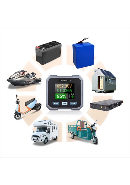 BL140F Coulometre Güç Ölçer DC10-100V 0-400A Rvs Yatları Için Su Geçirmez Pil Ölçer Özel Enerji Depolama B (Yurt Dışından) fırsatları