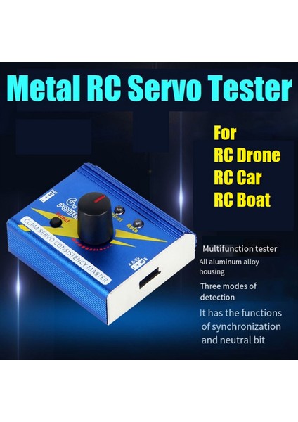 Alüminyum Alaşım Rc Servo Test Cihazı Esc Hız Kontrolör Rc Için Rc Drone Araç Teknesi Rc Servo Test Cihazı (Yurt Dışından) fiyatları