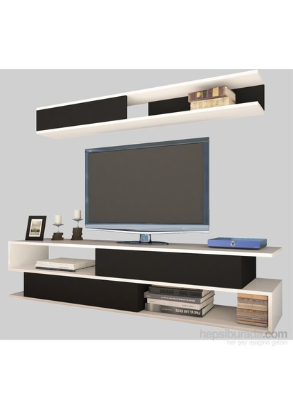 Sims Tv Ünitesi Siyah Beyaz modelleri