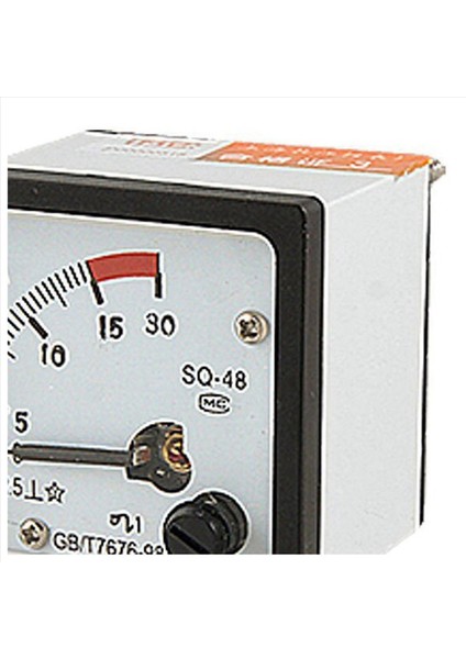 3x SQ48 Analog Ac Akım Panel Ölçer Ammetre 0-15A Gösterge Beyaz + Siyah (Yurt Dışından) modelleri