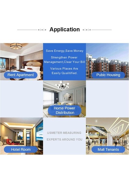 Üç Faz 4 Tel Dijital Güç Elektrik Ölçer Kwh Güç Tüketimi Monitörü Dın Demiryolu Montajı Ac 380V 400V A (Yurt Dışından) indirimleri