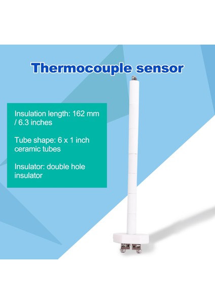 Seramik Fırın Fırını Için Yüksek Sıcaklık K Tipi Termokupl Sensörü 2372 Fahrenheit 1300 Derece -B119 (Yurt Dışından) indirimleri