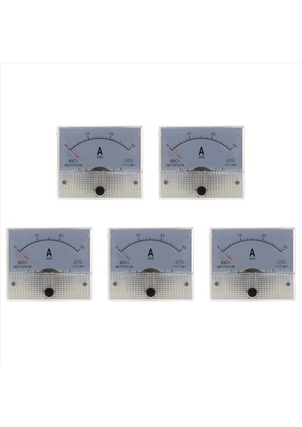 5x 85C1 Analog Akım Panel Ölçer Dc 30A Amp Ampermetre (Yurt Dışından)