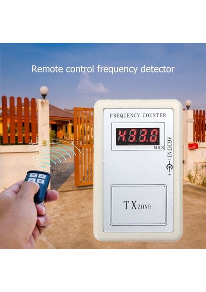 Elden Taşınır Kablosuz Frekans Ölçer Dijital Sayaç Test Cihazı Otomatik Garaj Kapısı Için 250-450MHZ (Yurt Dışından) fırsatları