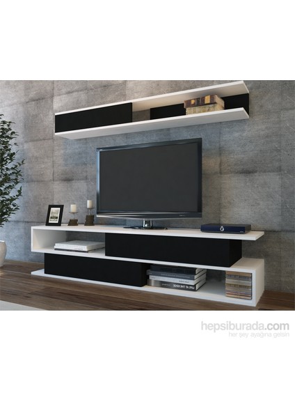Sims Tv Ünitesi Siyah Beyaz fırsatları