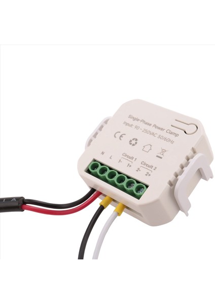 Tuya Akıllı Yaşam Wifi Enerji Ölçer 80A Ct Clamp Kwh Güç Tüketimi Monitörü Elektrik Istatistikleri 1 Ct (Yurt Dışından)