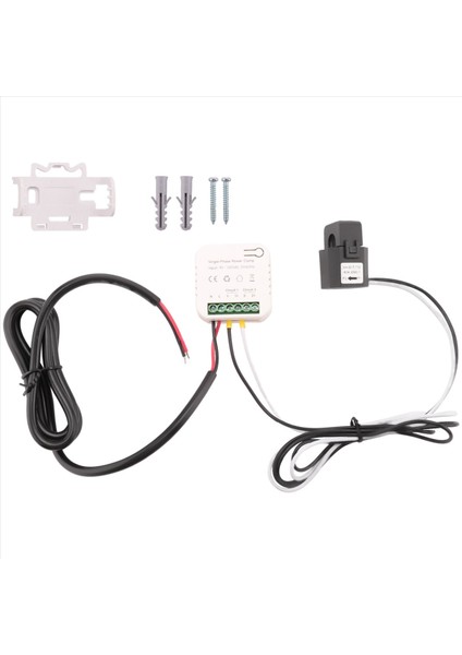 Tuya Akıllı Yaşam Wifi Enerji Ölçer 80A Ct Clamp Kwh Güç Tüketimi Monitörü Elektrik Istatistikleri 1 Ct (Yurt Dışından) fırsatları