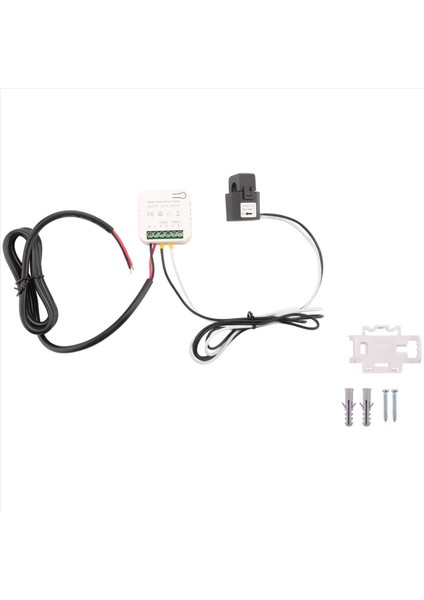 Tuya Akıllı Yaşam Wifi Enerji Ölçer 80A Ct Clamp Kwh Güç Tüketimi Monitörü Elektrik Istatistikleri 1 Ct (Yurt Dışından) indirimleri