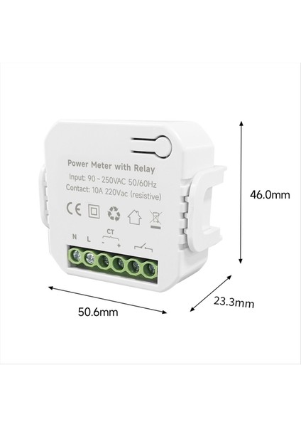 Tuya Akıllı Yaşam Wifi Enerji Ölçer 120A Açık/kapalı 1 Transformatör Pv Güneş Bi-Yönlü Çok Fonksiyonlu Enerji Ölçer (Yurt Dışından) fiyatları