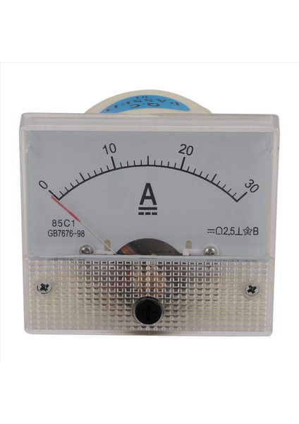 5x 85C1-A Dc Analog Amper Metre Panel Ölçer Göstergesi 30A Amp Ölçer Akım Mekanik Ammetreler (Yurt Dışından) indirimleri