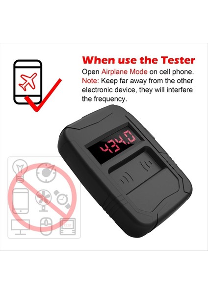 Frekans Test Cihazı Araba Anahtarı 10-1000MHZ PL00 Door Tv Rf Ir Uzaktan Kumanda Test Cihazı Dedektör Denetim Aracı 315 433 902 Mhz (Yurt Dışından) modelleri