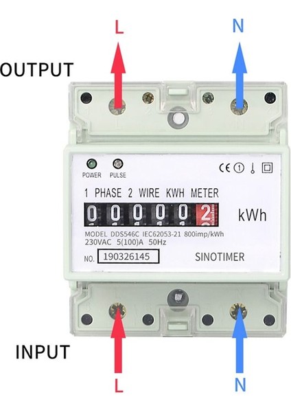 Elektrikli Tek Fazlı Iki Tel Ac 220V 100A Enerji Ölçer Kwh Sayaç Tüketimi Analog Elektrik Wattmetre (A) (Yurt Dışından) fırsatları