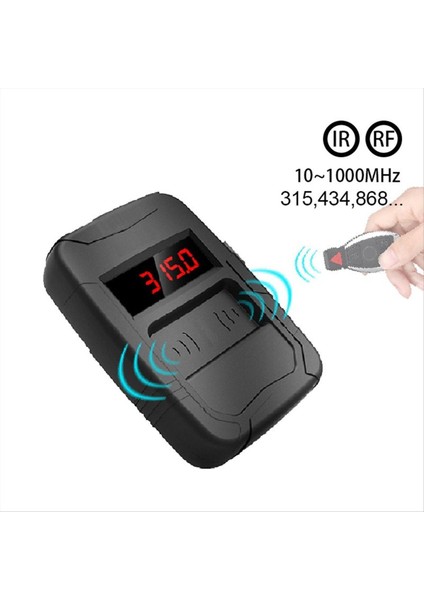 Frekans Test Cihazı Araba Anahtarı 10-1000MHZ PL00 Door Tv Rf Ir Uzaktan Kumanda Test Cihazı Dedektör Denetim Aracı 315 433 902 Mhz (Yurt Dışından) indirimleri