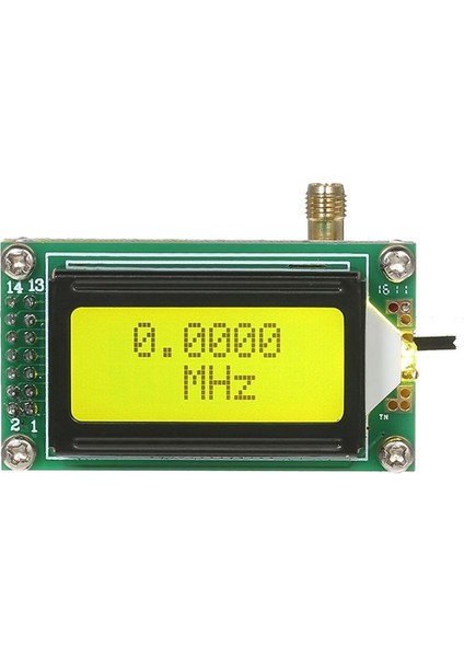 Yüksek Doğruluk 1-500MHZ Frekans Sayacı Test Cihazı Rf Metre Modülü Ölçüm Modülü LCD Arka Işıklı Ekran (Yurt Dışından) fırsatları