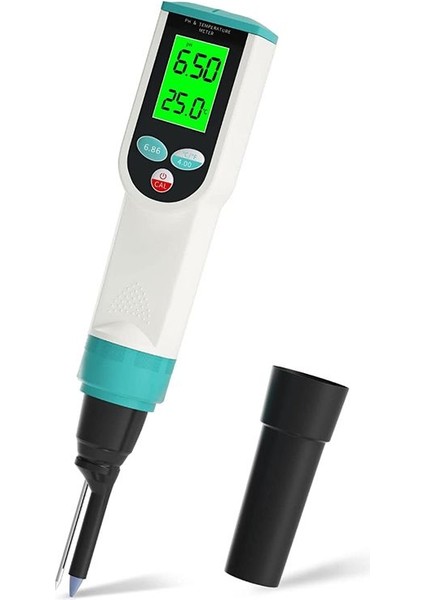 Atc Gıda Ph Test Cihazına Sahip Ph Metre Yüksek Doğruluklu Ph/sıcaklık Probuna Sahip Su Geçirmez Dijital Gıda Ph Metre (Yurt Dışından)