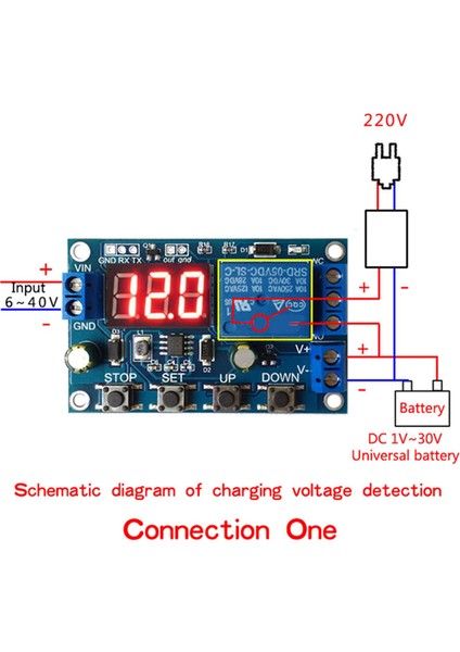 2x Dc 6-40V Pil Şarj Cihazı Kontrol Anahtarı Düşük Voltaj Aşırı Gerilim Koruma Kartını Otomatik Kesme Bağlantısı Kesme Denetleyicisi (Yurt Dışından) modelleri