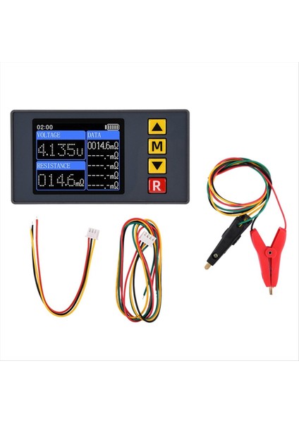 TS457 Voltaj Dahili Direnç Test Cihazı Ac 4 Telli Yöntem Voltaj Ölçer Dahili Direnç Test Cihazı 18650 B (Yurt Dışından)