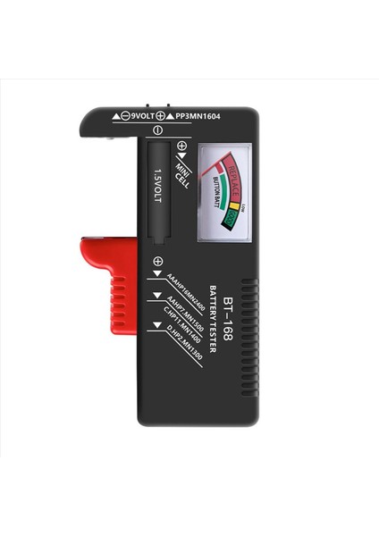 2x BT-168 AA/AAA/C/D/9V/1 5V Piller Evrensel Düğme Hücre Pil Renk Kodlu Ölçer BT168 (Yurt Dışından) fiyatları